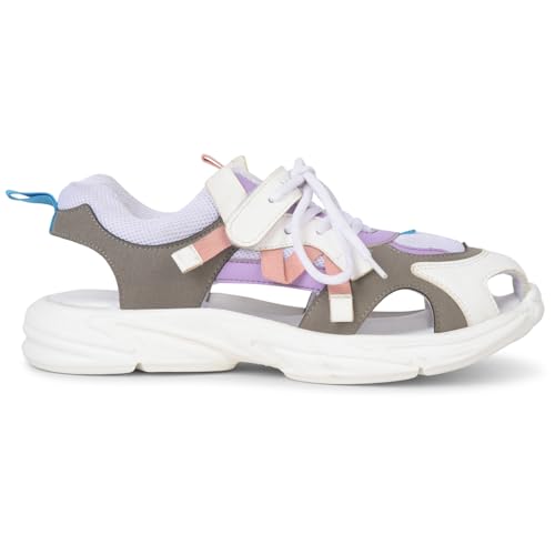 Image of Liberty Leap7x CLOUDY-3E Casual Sandal for Kids With EVA Sole | PU Outsole Comfortable and Cushioned Footbed | Durable Summer Footwear for Indoor and Outdoor | Ideal for Everyday Wear
