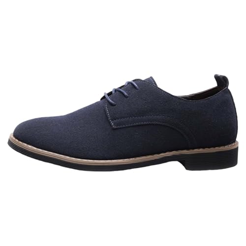 Zapatos de vestir formales Oxford para hombre | Zapatos de ante para hombre Zapatos de trabajo negros Zapatos Wearbreeze Zapatos ligeros de tacón plano Zapatos de senderismo que absorben impactos