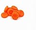 Produktbild 10 x Thumbstick Daumengriff Stick Silikon Kappe Cover Joystick Grips für PS4 PS3 PS2 PS4 Pro Slim Xbox One Xbox One Slim Xbox One Elite Xbox 360 Controller Orange