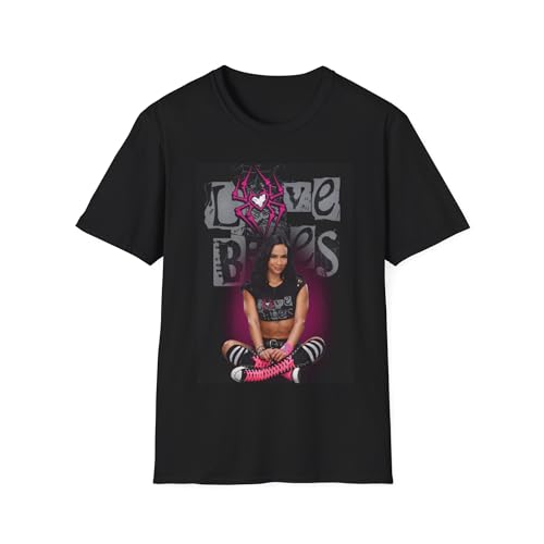 AJ Cool Lee Wrestling Tee Trendy Graphic Tee | Love, Bites Unisex Softstyle T-Shirt, Gift for Her, Summer Outfit