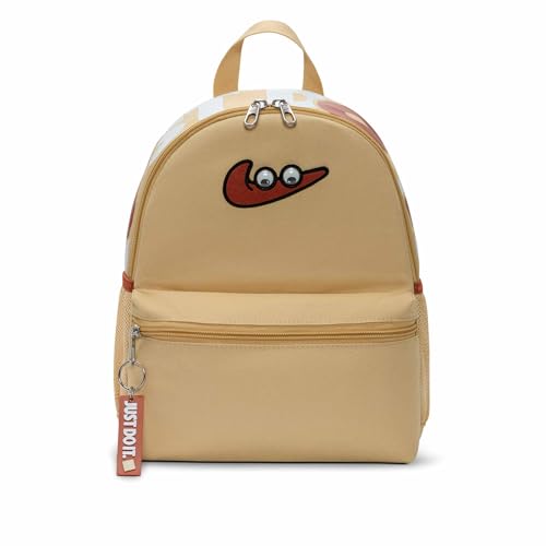 Nike Brasilia JDI Mochila unissex adulto (11L), gergelim/gergelim/nascer do sol queimado, Mini, Brasilia Jdi Mochila unissex adulto (11l)