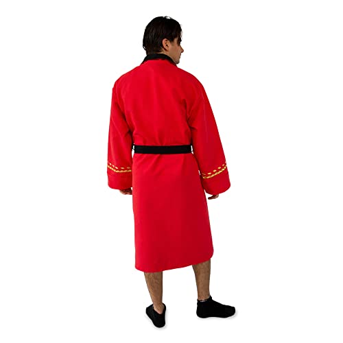 Star Trek: The Original Series Waffle-Weave Cotton Adult Robe | Red Operations3
