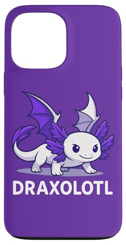 Dragon Axolotl DraxolotlfUC ̎q j̎q LbY Az[g X}zP[X iPhone 13 Pro Max p