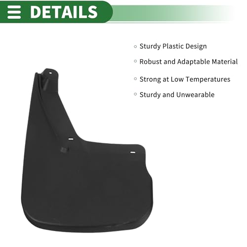 Image of Motoforti Mud Flaps Splash Guards Mud Guards for Chevrolet Suburban /Tahoe 2015-2019 W /Mount Accessories