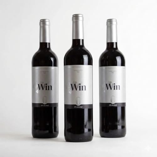 WIN Tempranillo Sin Alcohol Vino Tinto Pack 3x75 cl