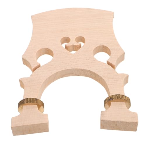 BESTonZON Cello Bridge Maple Wood Low Tall Adjustability for 3/4 Size European Cello