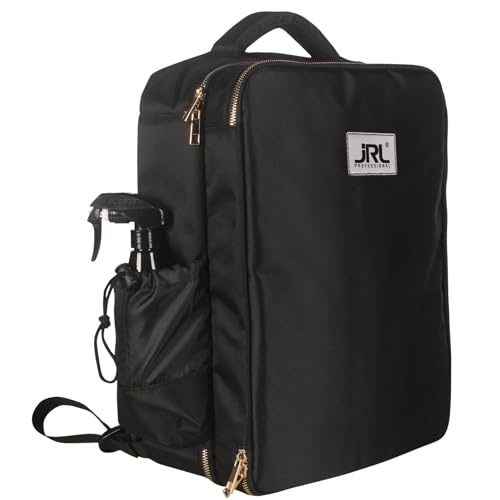 Barbeiro portátil mochila, ferramentas saco, grande capacidade viagens sacos, multifuncional salão armazenamento, bolsa de ombro JRL