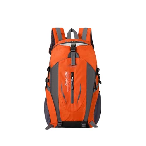 Zaino da campeggio da giorno per corsa in spalla Ciclismo da trekking arancione