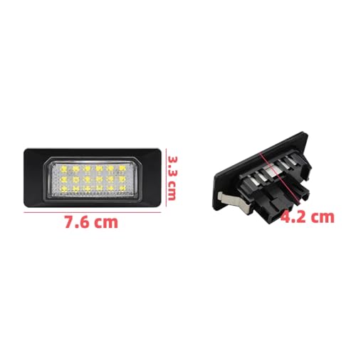Piloto de matrícula para Golf 7 que soluciona fallos de luz fundida 7