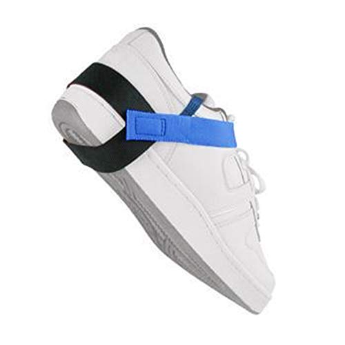 Adjustable One Size Fits All Anti Static 1M Ohm ESD Reusable Foot Heel Straps Premium Quality Perfect for Grounding, Removing Static, Protecting Electronics Against Electric Shock - Blue - 2 Pieces
