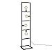 Produktbild lux.pro Stehleuchte 4 x E27 max 60W Standleuchte 142 x 31 x 31 cm Stehlampe Metall Schwarz