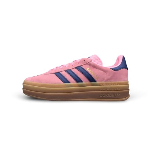 Adidas Damen Gazelle Bold W Sneaker, pink Glow/Victory Blue/GUM4, 41 1/3 EU