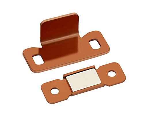 Nixnine Rose Gold Antique L Shape Ultra Thin Door Magnetic Catch, Magnetic Door Stopper, Door Catcher for Drawer, Window, Kitchen Cupboard, Door Closer, (4cm x 1.5cm x 0.3cm) Pack of 2 (B08QZY32L5) Amazon Price History, Amazon Price Tracker