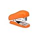 Rapesco 1410 Bug Mini Heftgerät mit Typ 26/6 mm Heftklammern, 12 Blatt, Tacker Hefter Orange