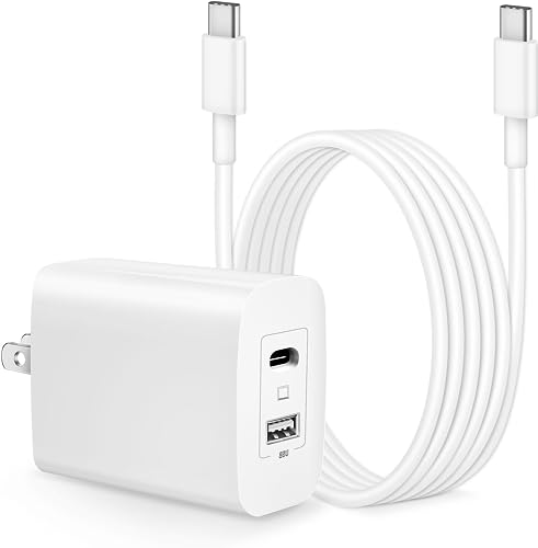 70W USB C Charger - GaN PD USB C Charger 2 Ports Power Adapter Compatible with Mac Book Pro/Air 13 14 15 16 inch 2023/2022/2021/2020/2019/2018,M1,M2,Ipad and All USB-C Decices