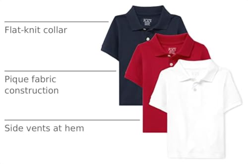 Image of The Children's Place Baby and Toddler Boys Short Sleeve Polo Shirt