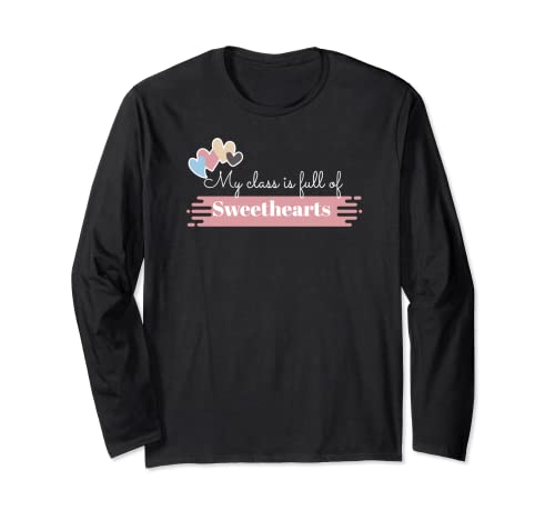 Día de San Valentín del profesor Mi clase está llena de novios Manga Larga