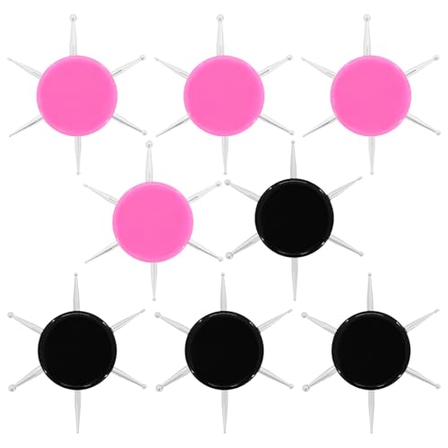 8 pcs Circular Dotting Tools, 6 In 1 Nail Art dotting Tool, Dotting Tools Nail Art for Embossing Tracing Manicure, Professional Nail Salon or Home Use