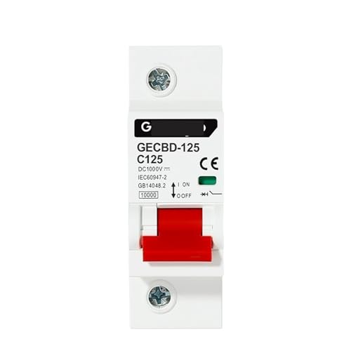 Disjoncteur 100A DC 1000V 2P pour protection de batterie voiture