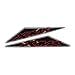 HTKA Tankpad Motos pour Yamaha X-Max Xmax X Max 125 250 300 400 Moto 3D Marque Autocollants Réservoir Stickers Emblème Badge (Color : A)