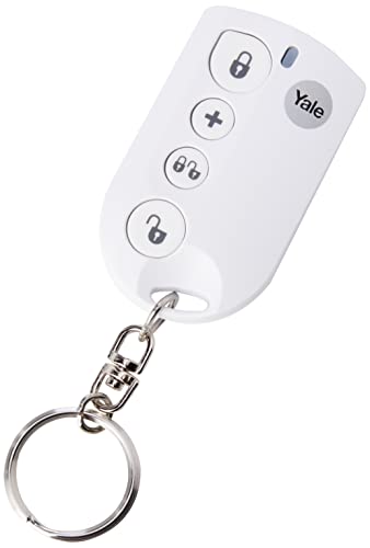 Yale EF-KF Easy Fit Alarm Remote Keyfob, White, Accessory for SR & EF Alarms