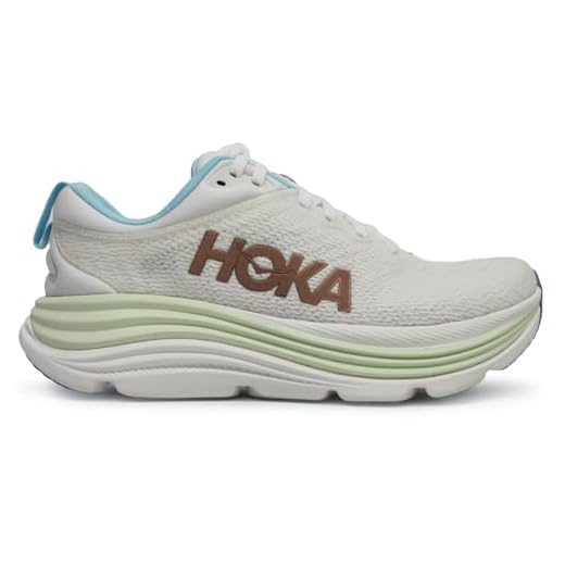 HOKA ONE ONE Baskets Gaviota 5 pour femme, Givré/or rose, 38 EU