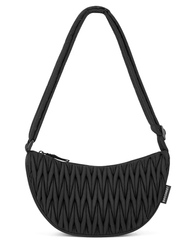 Image of BAGSMART Hobo Bag for Women, Nylon Quilted Crossbody Bags for Women Shoulder with Adjustable Strap