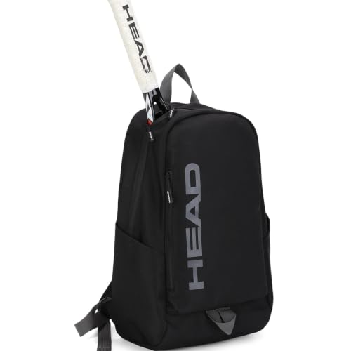 Mochila impermeável HEAD para academia para mulheres/homens, mochila compacta para laptop para faculdade/esporte/fitness/trabalho/diário,, Preto, Small