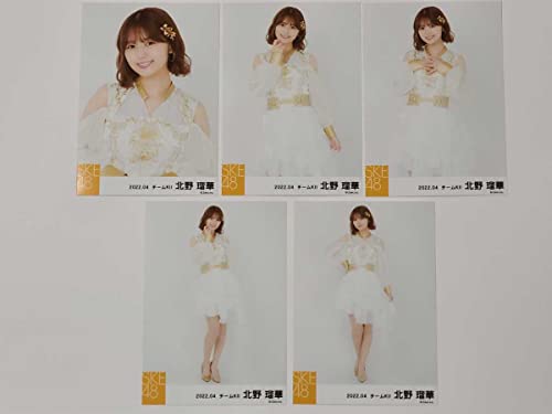 5種コンプ北野瑠華 SKE48 2022年 4月度 月別 生写真 いきなりパンチライン