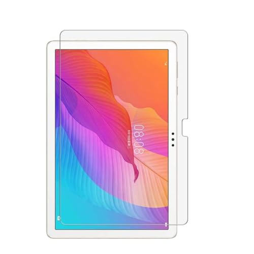 Case2go - Protector de pantalla compatible con Huawei MatePad T10-9,7 pulgadas - Vidrio templado - Case Friendly - Transparente, transparente, 9.7 Zoll