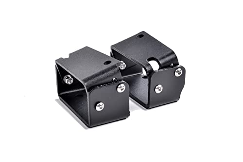 EOS Rear Wing Spoiler Riser Extender Lift Tilt Kit Black - For Honda Civic 3 Door Hatchback EK9 96-00 1996 1997 1998 1999 2000