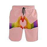 Uso de pie y desgarro: nuestros pantalones cortos están hechos de tela avanzada. No solo como trajes de baño, también se pueden utilizar para muchos tipos de deportes de interior/exterior, incluyendo natación, surf, voleibol de playa, correr, deriva, deslizamiento de parque acuático, ejercicio físico, aguas termales en vacaciones, ropa casual para el hogar, etc.