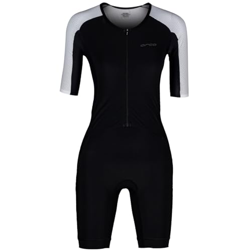  Orca Athlex Aero - Tuta da corsa da triathlon da donna 2022, colore: Bianco/Nero