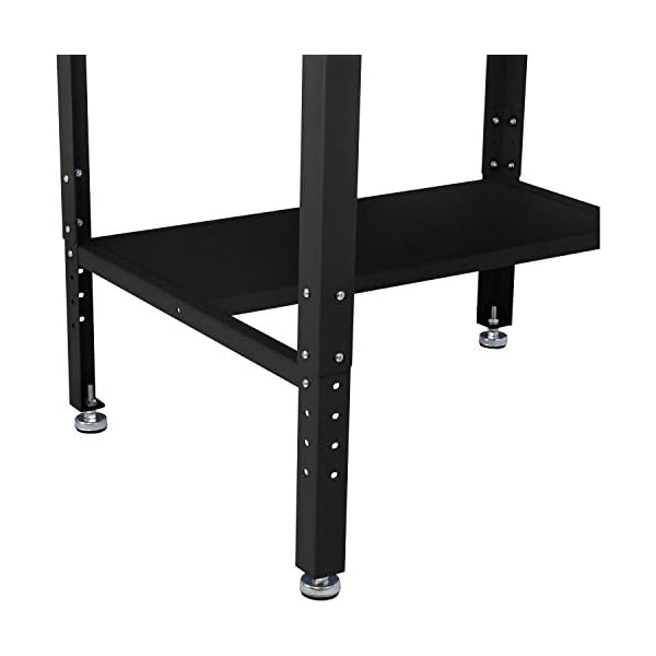 34-12W-x-30D-x-38H-Shop-Desk-with-Pigeonhole-Compartment-Riser-Flat-Surface-Black 34-12W-x-30D-x-38H-Shop-Desk-with-Pigeonhole-Compartment-Riser-Flat-Surface-Black