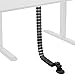 VIVO Vertebrae Cable Management Kit | Height Adjustable Desk Quad Entry Wire Organizer (DESK-AC01C)