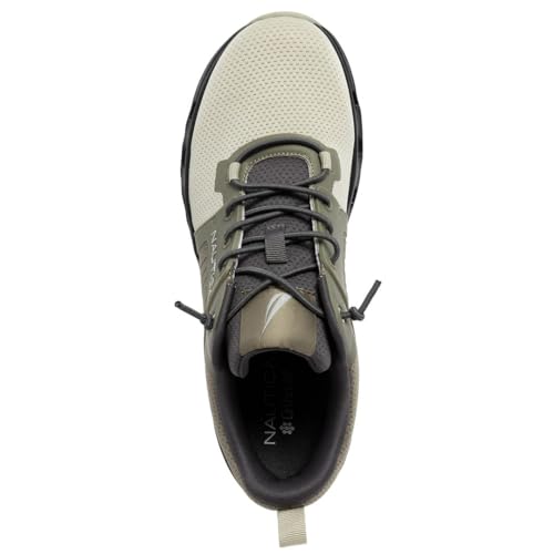 Image of Nautica Mens Running Sneakers Sport Fashion Lace-Up Athletic Soft Shoes for Gym Tennis Men - Cushioned, Breathable, Lightweight & Comfortable