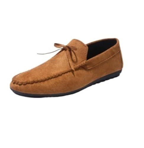 Loafers for Men Round Toe Anti-Slip Casual Driving Moccasins Slip on Loafers Dress Shoes