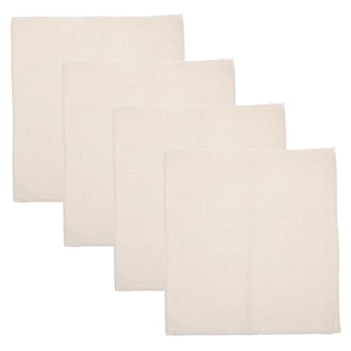 ULDIGI Cloth Embroidery Fabric Set Punch Needle Yarn Traced Cloths DIY Embroidery Kit