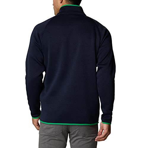 Image of Columbia NCAA mens Collegiate Canyon Point Sweater Fleece Half Zip