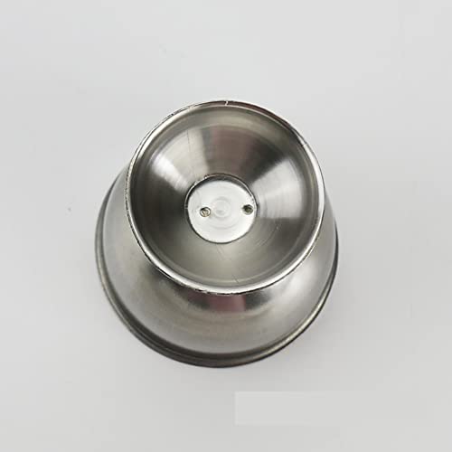 Uuyyeo 2 Pcs Stainless Steel Egg Cups Boiled Egg Holder Egg Tray Kitchen Tool For Hard Boiled Eggs #TOP3