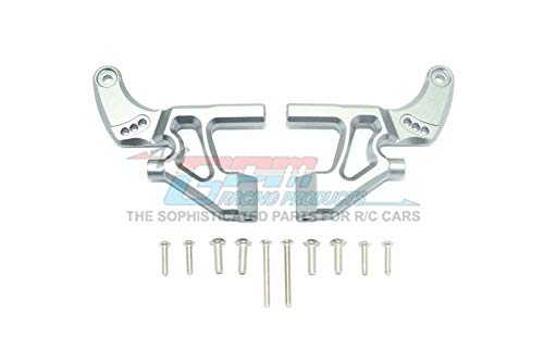 GPMTraxxas E-Revo 2.0 VXL Brushless (86086-4) Upgrade Parts Aluminum Rear Wing Arms - 2Pc Set Gray Silver