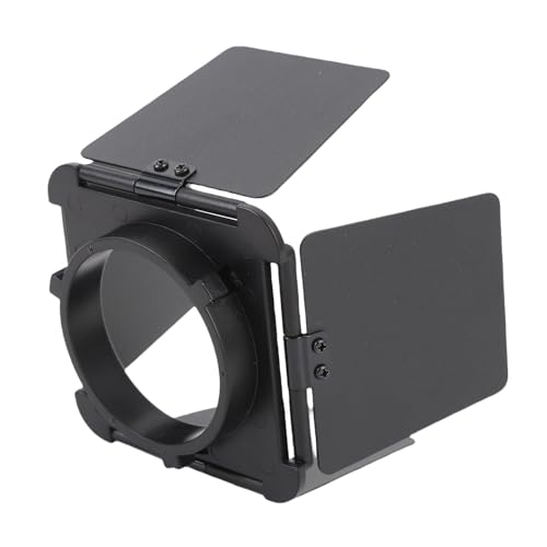 Image of Four Leaf Light Baffle for Bowens Small Mount, Aluminum Alloy Flash Light Baffle Compatible with Video Lights for Photography Videography