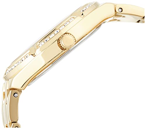 GUESS Reloj Silicona Azul + Oro Rosa - Imagen 4