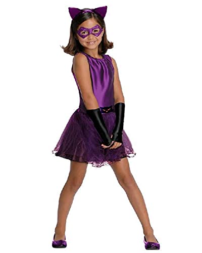 Disfraz Catwoman para Niñas con Vestido y Tutú
