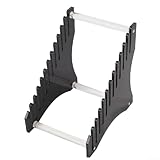 [Utilisation multifonctionnelle] Ce porte-disques n'est pas seulement destiné au vinyle, il stocke également des CD, des disques de jeu et des magazines, améliorant la fonctionnalité de votre espace de vie.