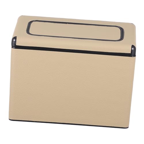 Poubelle de voiture avec couvercle anti-odeur mini corbeille de table et rangement siège arrière