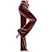 Sinzelimin Womens Velvet Sweatpants Fashion Solid Color High Waist Lace up Stretchy Comfy Wide Leg Pants Sport Casual Trouser Wine XX-Large
