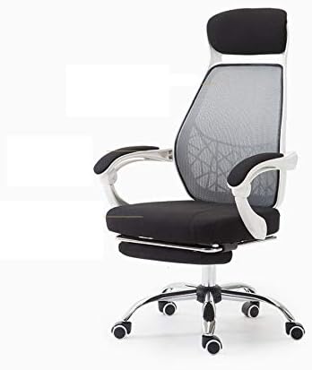 Silla de computadora, silla de oficina en casa, silla giratoria reclinable, asiento de malla, silla de descanso para el almuerzo, silla de juegos
