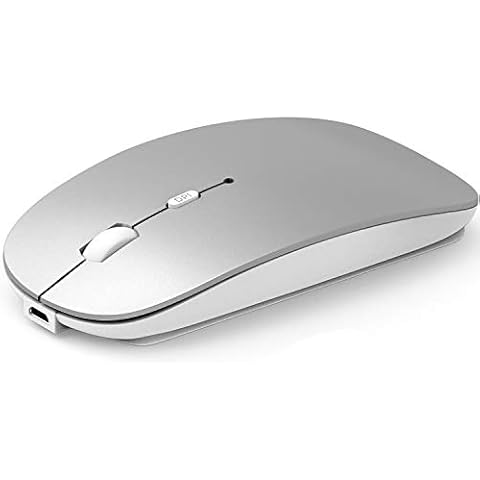 Misilmp Ratón Inalámbrico Bluetooth 2 en 1 Recargable Cover