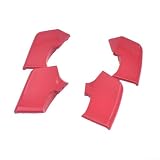 Rote ABS Spoiler Winglets für Ducati Streetfighter S V2 S, feste Verkleidung Flügel Kit 2020-2023, Sport für Fahrrad Karosserie Arbeitszubehör